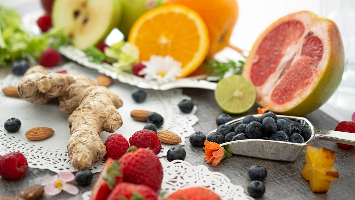 assorted fruits and spices